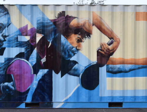 Container mural